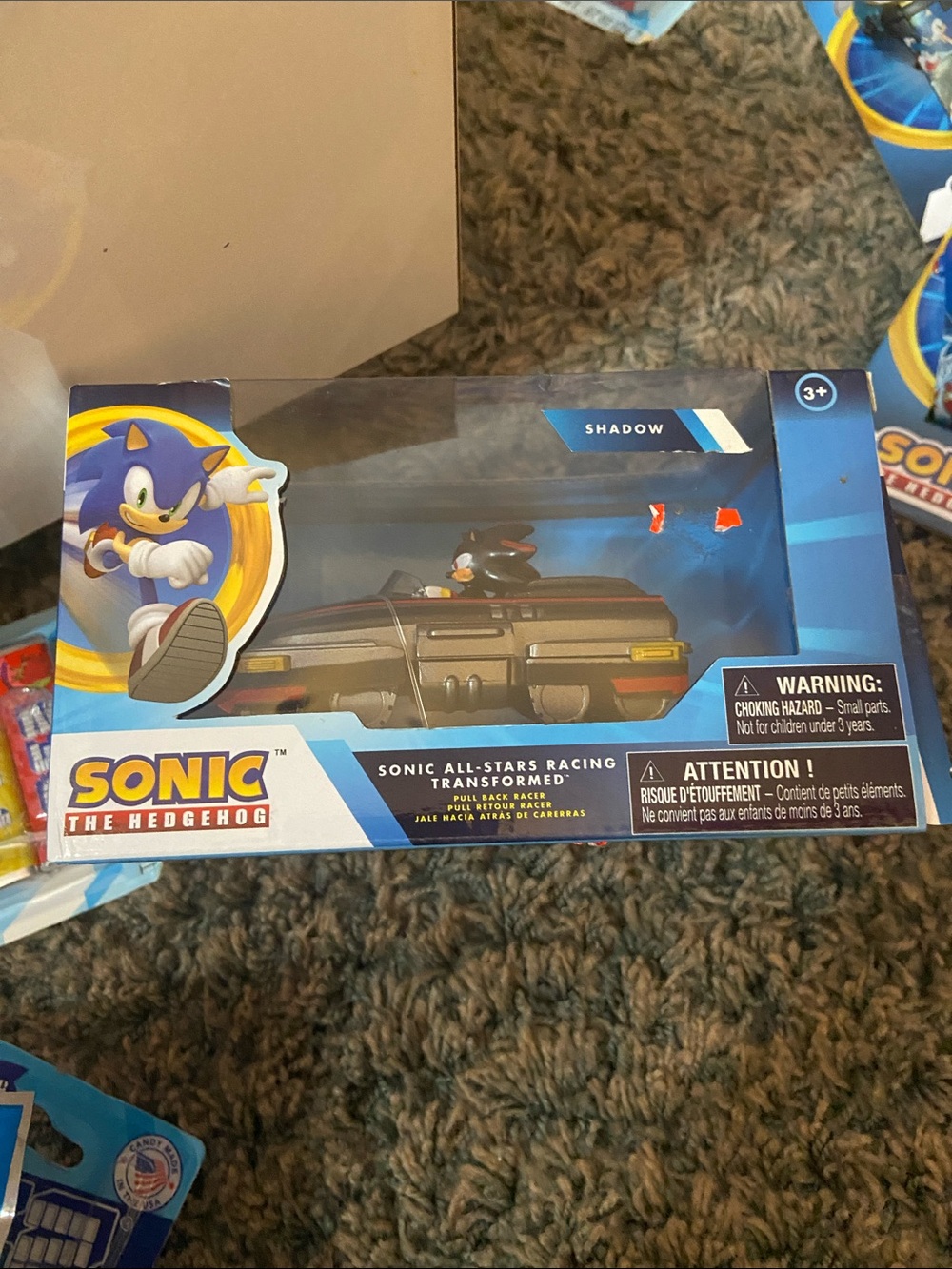 Sonic the Hedgehog Shadow Vehicle Toy - Black